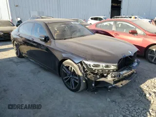 2020 BMW 7 Series 740i xDrive с VIN WBA7T4C07LGF97359, выставлен на аукционе Copart как лот 76987604 с пробегом Не указан миль и Списание • Salvage title. История ставок и продаж доступна на DreamBid. Изображение 4.