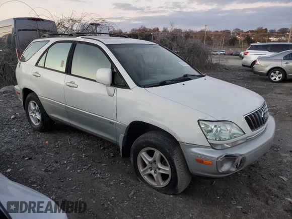 2002 Lexus RX 300 with VIN JTJGF10U820137256, listed as a Copart auction lot 82670214 with 0 mi miles and Clean Title. Bid and sale history available at carsss.com. Image 4.