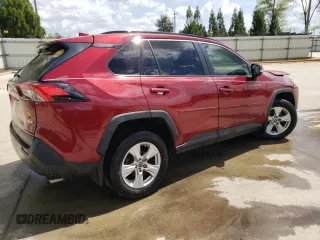 2019 Toyota RAV4 XLE with VIN JTMW1RFV0KD504459, listed as a Copart auction lot 51815305 with 129,826 mi miles and Clean Title. Bid and sale history available at carsss.com. Image 3.