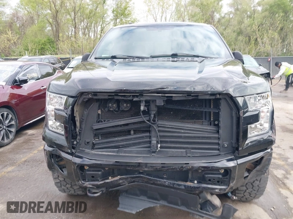 2017 Ford F-150 XL with VIN 1FTEW1EF9HKC54488, listed as a IAAI auction lot 42010877 with 186,860 mi miles. Bid and sale history available at carsss.com. Image 12.
