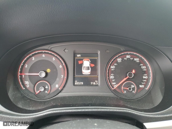 2021 Volkswagen Passat 2.0T SE with VIN 1VWSA7A33MC012734, listed as a Copart auction lot 43772795 with 85,579 mi miles and Salvage Title. Bid and sale history available at carsss.com. Image 9.