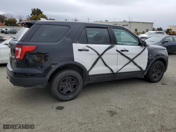 2017 Ford Police Interceptor Utility with VIN 1FM5K8AT3HGC86304, listed as a Copart auction lot 81645544 with 138,022 mi miles and Clean Title. Bid and sale history available at carsss.com. Image 3.