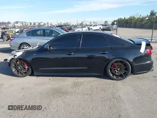 2016 Audi S6 Premium Plus with VIN WAUF2AFC4GN021519, listed as a IAAI auction lot 41675214 with 1 mi miles. Bid and sale history available at carsss.com. Image 13.