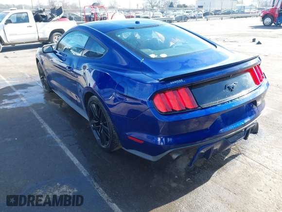 2016 Ford Mustang EcoBoost z VIN 1FA6P8TH0G5206167, wystawiony jako IAAI lot #41833768 z przebiegiem 101 181 mil mil oraz . Historia ofert i sprzedaży dostępna na DreamBid. Obrazek 3.