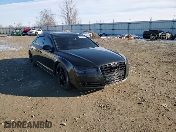 2013 Audi A8 4.0L with VIN WAUR2AFD5DN025225, listed as a Copart auction lot 48307305 with 66,002 mi miles and Clean title. Bid and sale history available at DreamBid. Image 11.