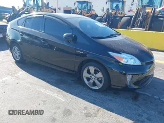 2013 Toyota Prius One with VIN JTDKN3DU7D5592790, listed as a IAAI auction lot 41846516 with 84,855 mi miles. Bid and sale history available at carsss.com. Image 1.