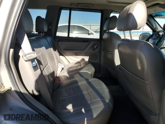 2001 Jeep Grand Cherokee Limited with VIN 1J4GW58N41C650051, listed as a Copart auction lot 42835415 with 189,390 mi miles and Salvage Title. Bid and sale history available at carsss.com. Image 12.