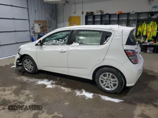 2017 Chevrolet Sonic LT with VIN 1G1JG6SG0H4155416, listed as a Copart auction lot 85453214 with Not provided miles and Salvage title. Bid and sale history available at DreamBid. Image 2.