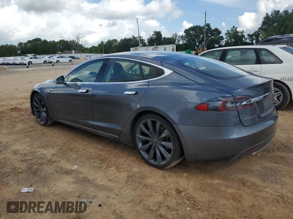 2013 Tesla Model S с VIN 5YJSA1CG6DFP21533, выставлен на аукционе Copart как лот 60850815 с пробегом 24 220 миль миль и На запчасти • Non repairable. История ставок и продаж доступна на DreamBid. Изображение 2.