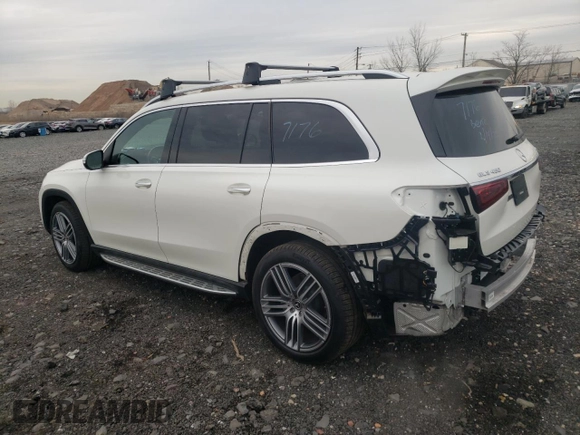 2022 Mercedes-Benz GLS with VIN 4JGFF5KE1NA657188, listed as a Copart auction lot 44866993 with 10,157 mi miles. Bid and sale history available at carsss.com. Image 2.