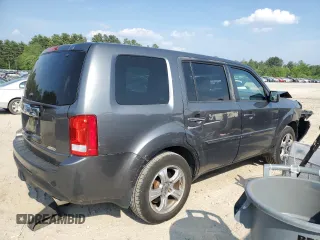 2012 Honda Pilot EX-L z VIN 5FNYF4H55CB033123, wystawiony jako Copart lot #58850775 z przebiegiem 120 523 mil mil oraz Czysty tytuł • Clean title. Historia ofert i sprzedaży dostępna na DreamBid. Obrazek 3.