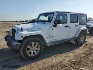 2013 Jeep Wrangler Unlimited Sahara with VIN 1C4BJWEG5DL610382, listed as a Copart auction lot 41782745 with 144,886 mi miles and Clean Title. Bid and sale history available at carsss.com. Image 1.