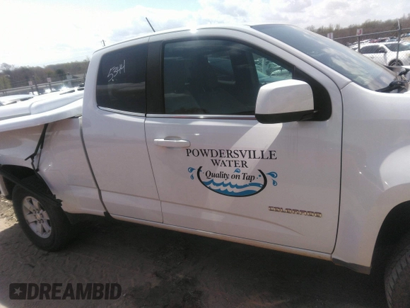 2019 Chevrolet Colorado 2WD Work Truck with VIN 1GCHSBEN7K1118301, listed as a IAAI auction lot 41839738 with 57,095 mi miles and . Bid and sale history available at DreamBid. Image 13.