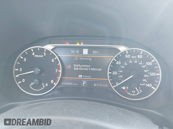 2019 Nissan Altima SL with VIN 1N4BL4EV7KC200795, listed as a IAAI auction lot 42064325 with 233,884 mi miles and . Bid and sale history available at DreamBid. Image 7.