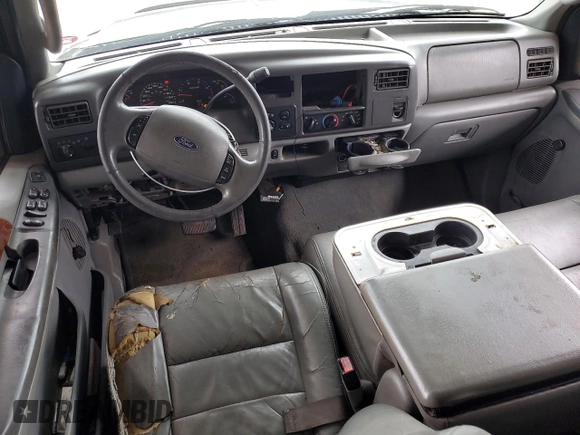 2004 Ford F-250 XL with VIN 1FTNW21P94EC60823, listed as a Copart auction lot 59985235 with 271,459 mi miles and Salvage title. Bid and sale history available at DreamBid. Image 8.