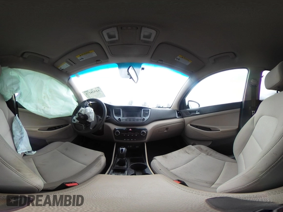 2017 Hyundai Tucson Sport with VIN KM8J3CA26HU371869, listed as a IAAI auction lot 41928173 with 83,885 mi miles and . Bid and sale history available at DreamBid. Image 18.