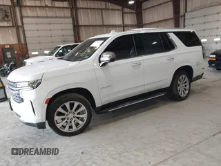 2023 Chevrolet Tahoe Premier with VIN 1GNSKSKD0PR217513, listed as a IAAI auction lot 41779222 with 55,424 mi miles and . Bid and sale history available at DreamBid. Image 21.