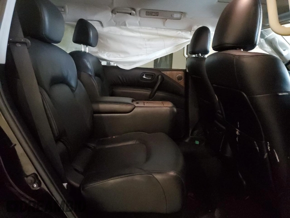 2021 Nissan Armada SL with VIN JN8AY2BA4M9372901, listed as a Copart auction lot 46041155 with 102,152 mi miles and Salvage Title. Bid and sale history available at carsss.com. Image 11.