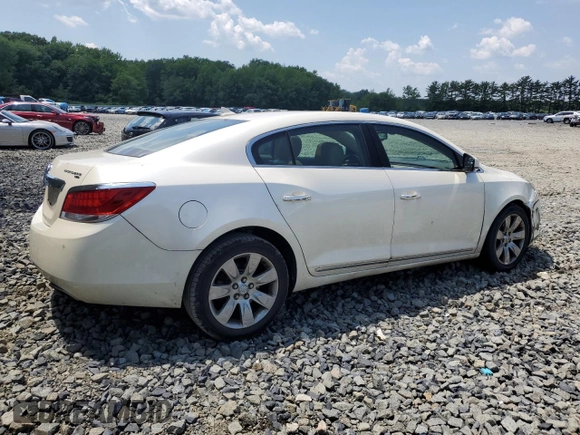 2012 Buick LaCrosse Premium 1 with VIN 1G4GE5E33CF259238, listed as a Copart auction lot 63267575 with 255,781 mi miles and Salvage title. Bid and sale history available at DreamBid. Image 3.
