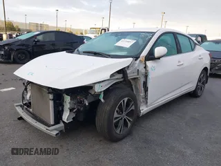 2021 Nissan Sentra SV with VIN 3N1AB8CV8MY324543, listed as a IAAI auction lot 41720057 with 39,381 mi miles and . Bid and sale history available at DreamBid. Image 2.