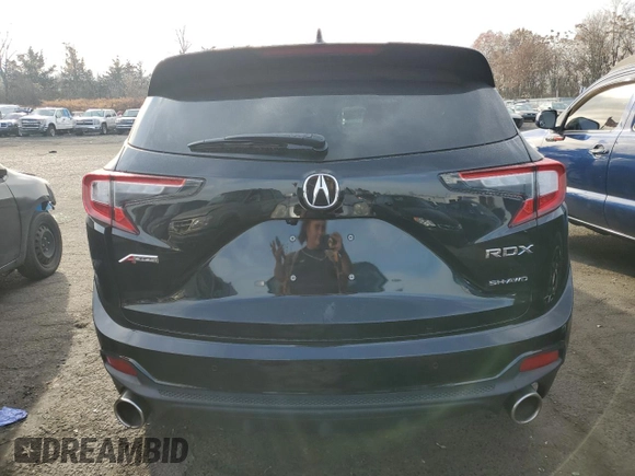 2019 Acura RDX w/A-Spec Pkg with VIN 5J8TC2H64KL019405, listed as a Copart auction lot 75897483 with 51,533 mi miles. Bid and sale history available at carsss.com. Image 6.