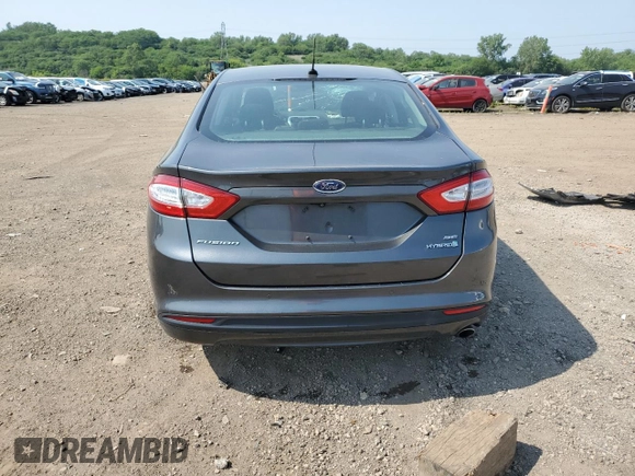 2015 Ford Fusion SE Hybrid with VIN 3FA6P0LU2FR171982, listed as a Copart auction lot 60216585 with 113,750 mi miles and Salvage title. Bid and sale history available at DreamBid. Image 6.