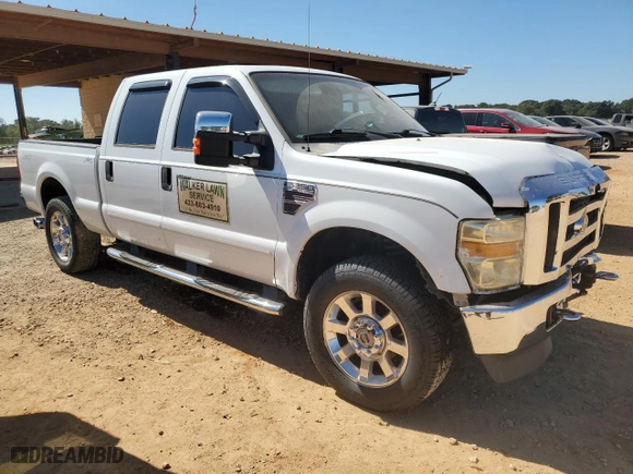 2008 Ford Super Duty F-250 SRW XL with VIN 1FTSW21R88ED68828, listed as a Copart auction lot 75090904 with 329,721 mi miles and Salvage Title. Bid and sale history available at carsss.com. Image 4.