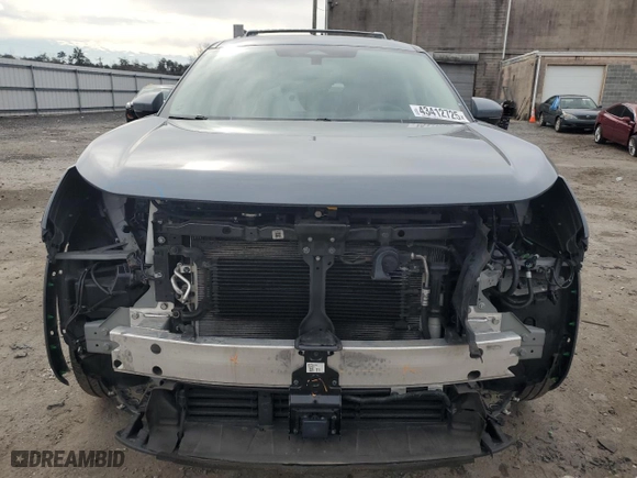 2022 Nissan Pathfinder Platinum with VIN 5N1DR3DK0NC249534, listed as a Copart auction lot 43412725 with 48,164 mi miles and Salvage Title. Bid and sale history available at carsss.com. Image 5.