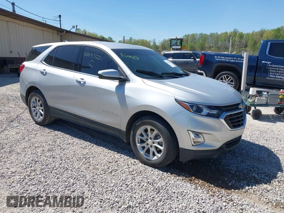 2020 Chevrolet Equinox LT z VIN 3GNAXKEV9LS687807, wystawiony jako IAAI lot #42083221 z przebiegiem Nie podano mil oraz . Historia ofert i sprzedaży dostępna na DreamBid. Obrazek 1.