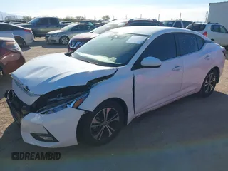 2020 Nissan Sentra SV z VIN 3N1AB8CV4LY280944, wystawiony jako IAAI lot #41645218 z przebiegiem 76 446 mil mil oraz . Historia ofert i sprzedaży dostępna na DreamBid. Obrazek 18.