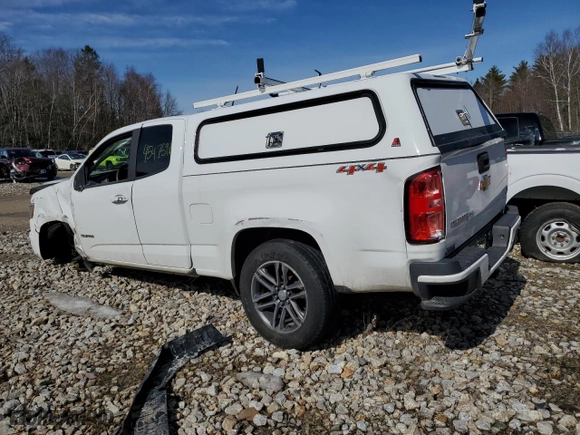 2019 Chevrolet Colorado 4WD Work Truck with VIN 1GCHTBEN4K1185001, listed as a Copart auction lot 45475905 with 162,518 mi miles and Salvage Title. Bid and sale history available at carsss.com. Image 2.