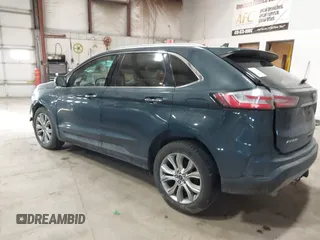 2019 Ford Edge Titanium with VIN 2FMPK4K93KBB01364, listed as a IAAI auction lot 41286263 with 134,588 mi miles. Bid and sale history available at carsss.com. Image 3.