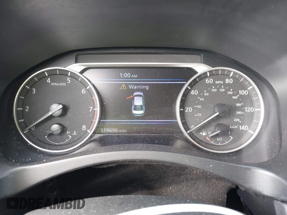 2020 Nissan Altima SR z VIN 1N4BL4CVXLN303542, wystawiony jako IAAI lot #41891000 z przebiegiem 119 696 mil mil oraz . Historia ofert i sprzedaży dostępna na DreamBid. Obrazek 7.