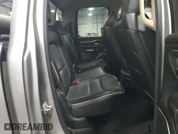 2019 Ram 1500 Laramie with VIN 1C6SRFDT2KN795605, listed as a Copart auction lot 88494875 with 156,046 mi miles and Salvage Title. Bid and sale history available at carsss.com. Image 10.