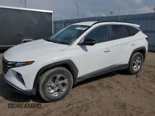 2023 Hyundai Tucson SEL z VIN 5NMJBCAE3PH190641, wystawiony jako Copart lot #55148505 z przebiegiem 31 755 mil mil oraz Szkoda całkowita • Salvage title. Historia ofert i sprzedaży dostępna na DreamBid. Obrazek 1.