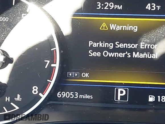 2018 Nissan Maxima SL with VIN 1N4AA6AP7JC395798, listed as a IAAI auction lot 41293817 with 69,053 mi miles and . Bid and sale history available at DreamBid. Image 15.