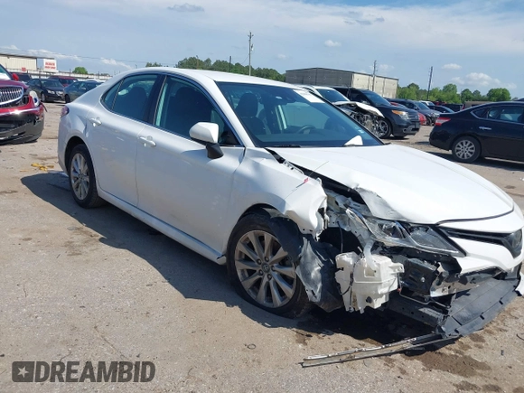 2019 Toyota Camry LE with VIN 4T1B11HK4KU180995, listed as a IAAI auction lot 42088737 with 133,813 mi miles and . Bid and sale history available at DreamBid. Image 1.