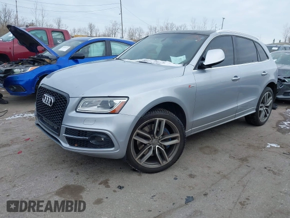 2016 Audi SQ5 Premium Plus with VIN WA1CCAFP6GA078389, listed as a IAAI auction lot 41315181 with 153,918 mi miles. Bid and sale history available at carsss.com. Image 18.