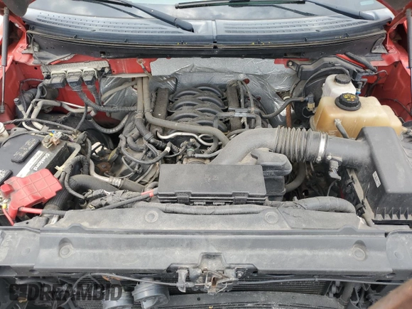 2013 Ford F-150 XL with VIN 1FTFX1EF2DKE90587, listed as a Copart auction lot 54401265 with 217,011 mi miles and Salvage Title. Bid and sale history available at carsss.com. Image 11.