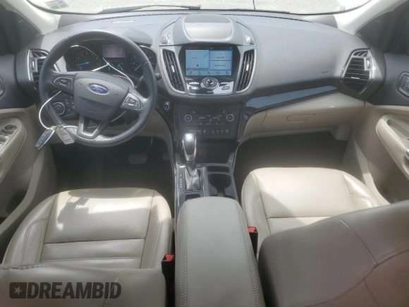 2019 Ford Escape Titanium with VIN 1FMCU0J94KUC02894, listed as a Copart auction lot 55352225 with 67,926 mi miles and Salvage title. Bid and sale history available at DreamBid. Image 8.