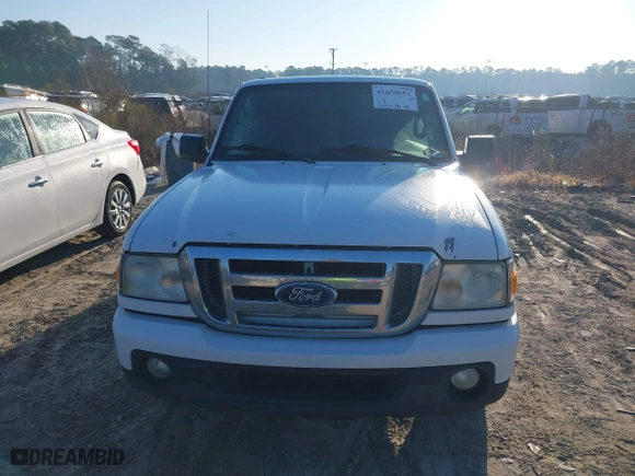 2010 Ford Ranger XL with VIN 1FTKR1EE6APA58051, listed as a IAAI auction lot 41650553 with 233,020 mi miles. Bid and sale history available at carsss.com. Image 12.
