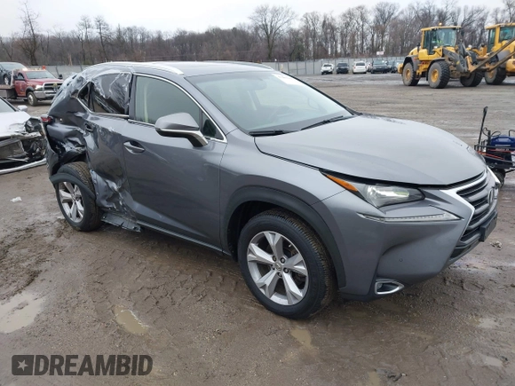 2017 Lexus NX 200t z VIN JTJBARBZ3H2114934, wystawiony jako IAAI lot #41487081 z przebiegiem 138 606 mil mil oraz . Historia ofert i sprzedaży dostępna na DreamBid. Obrazek 1.
