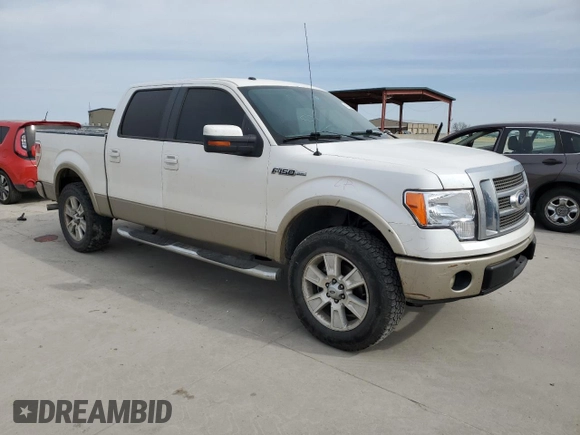 2010 Ford F-150 XL with VIN 1FTFW1CV0AFC10571, listed as a Copart auction lot 47858595 with 289,180 mi miles and Salvage Title. Bid and sale history available at carsss.com. Image 4.
