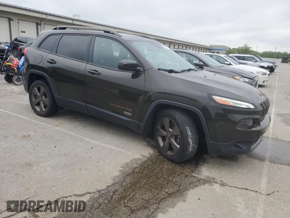 2016 Jeep Cherokee Latitude with VIN 1C4PJLCB4GW312050, listed as a Copart auction lot 53184875 with 156,808 mi miles and Salvage title. Bid and sale history available at DreamBid. Image 4.