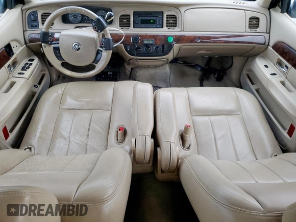 2006 Mercury Grand Marquis GS with VIN 2MEFM74V16X625030, listed as a Copart auction lot 54182395 with 96,765 mi miles and Clean Title. Bid and sale history available at DreamBid. Image 8.