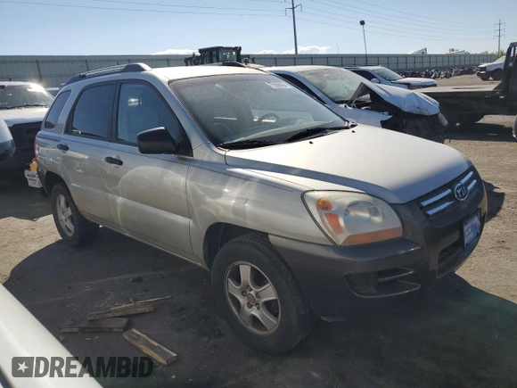2006 Kia Sportage LX z VIN KNDJF724967294171, wystawiony jako Copart lot #75556994 z przebiegiem 141 868 mil mil oraz Szkoda całkowita • Salvage title. Historia ofert i sprzedaży dostępna na DreamBid. Obrazek 4.