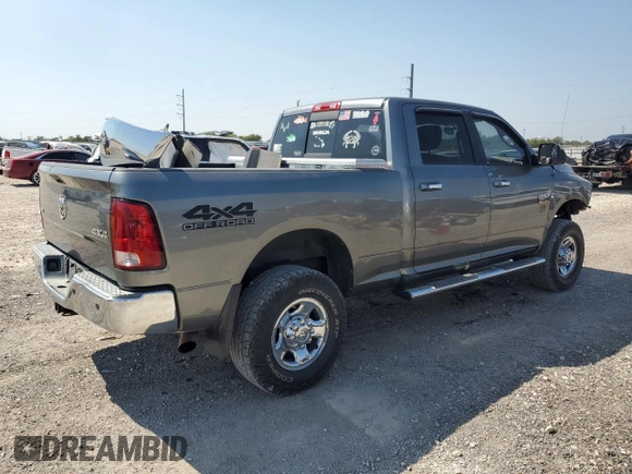 2010 Dodge Ram 2500 SLT with VIN 3D7UT2CL9AG127004, listed as a Copart auction lot 75302034 with 198,565 mi miles and Salvage Title. Bid and sale history available at carsss.com. Image 3.
