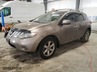 2010 Nissan Murano SL with VIN JN8AZ1MW0AW137554, listed as a Copart auction lot 47619585 with 133,194 mi miles and Clean Title. Bid and sale history available at carsss.com. Image 1.