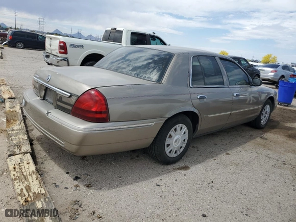 2006 Mercury Grand Marquis LS Premium with VIN 2MEFM75W76X631907, listed as a Copart auction lot 53252485 with 264,074 mi miles and Clean Title. Bid and sale history available at carsss.com. Image 3.