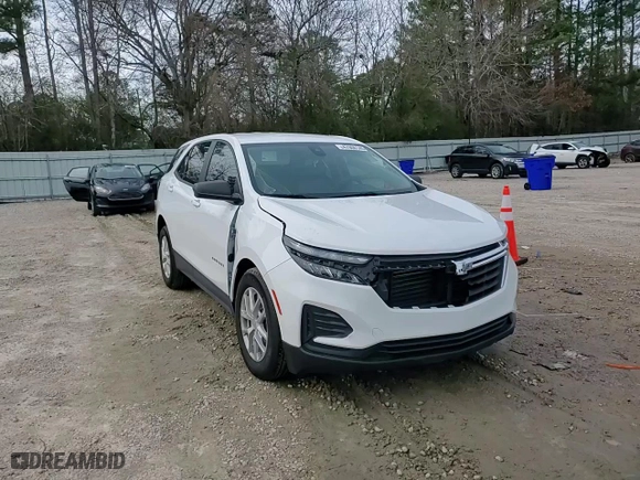 2024 Chevrolet Equinox LS with VIN 3GNAXHEG3RL311921, listed as a Copart auction lot 47956145 with 10,316 mi miles and Salvage Title. Bid and sale history available at carsss.com. Image 12.